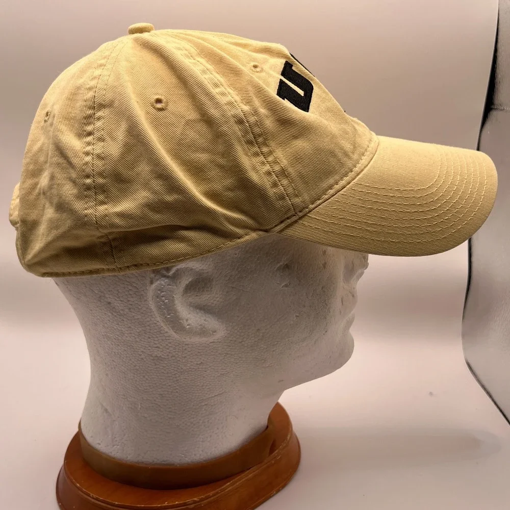 UCF Knights Baseball Cap Yellow Adjustable Hat Embroidered Mascot Logo